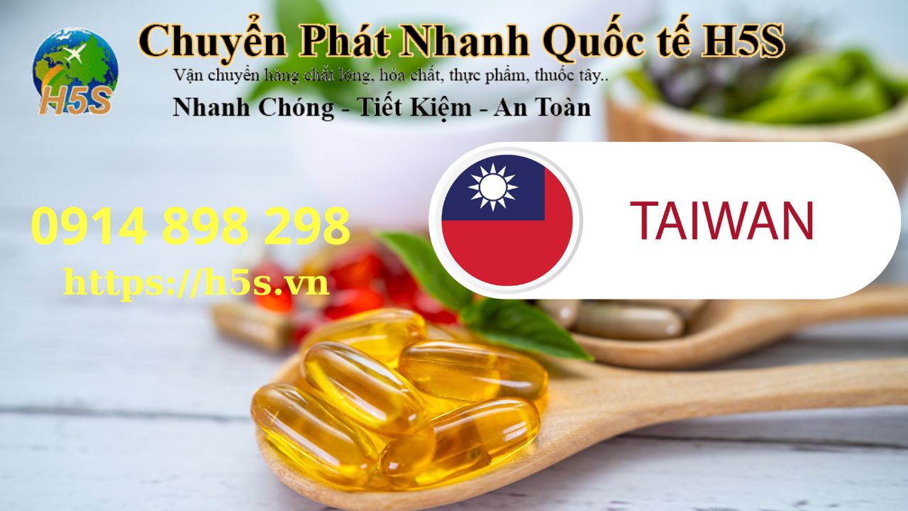 Dịch vụ gửi thực phẩm chức năng đi Đài Loan Bao Thuế